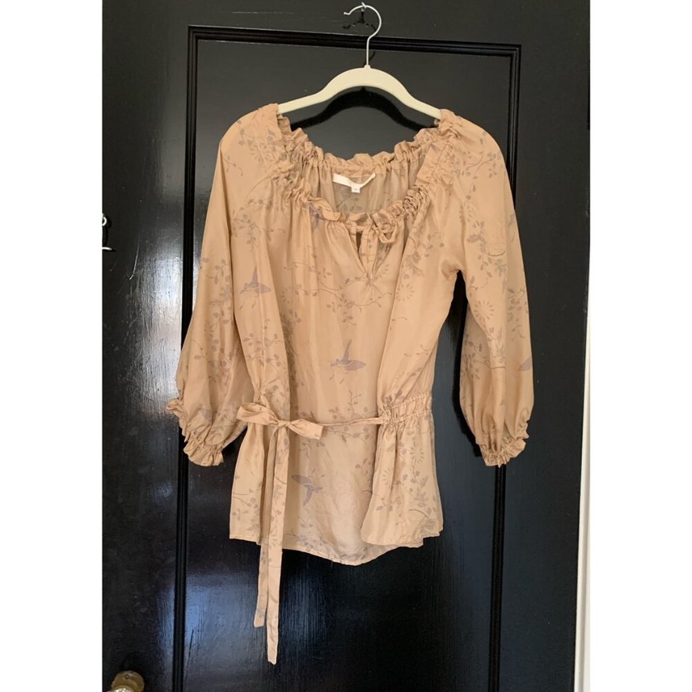 Erica Tanov Silk Top